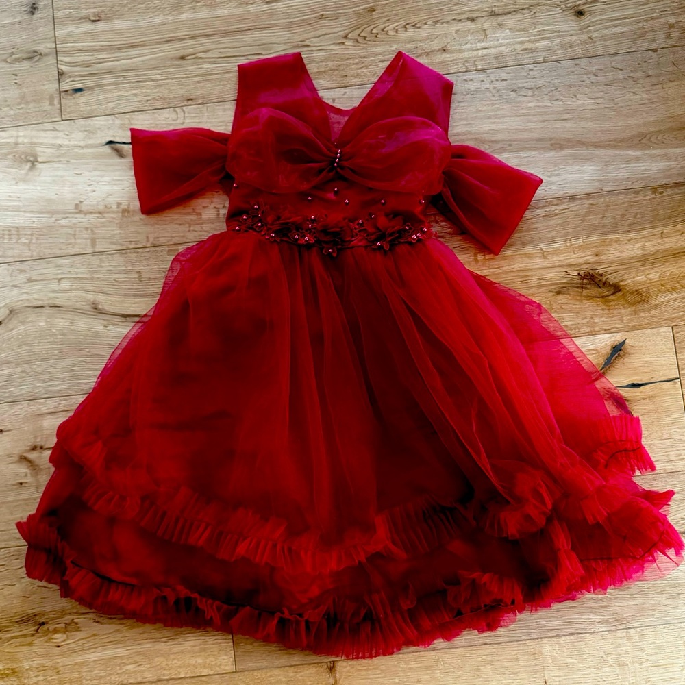 Kids Color Tulle Dress